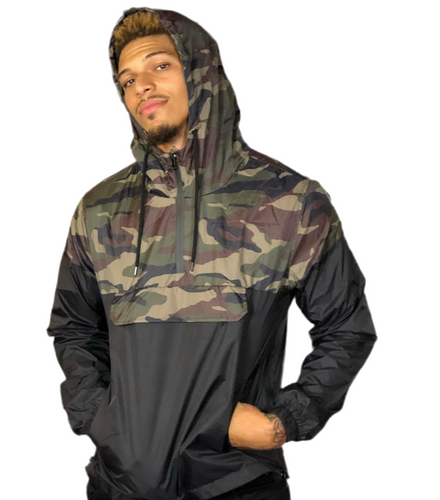 Windbreaker Pullover Jacket (Lightweight)