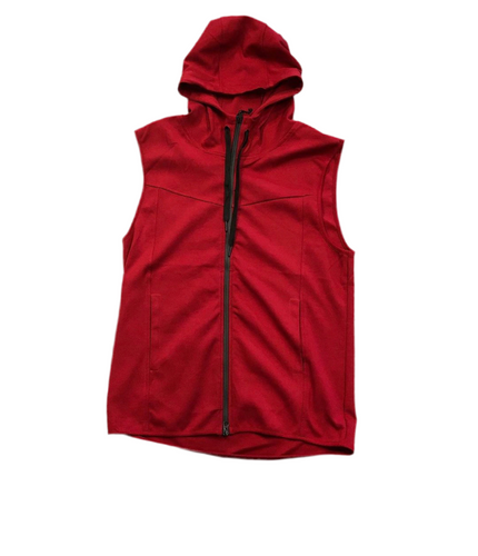 Sleeveless Sweat Hoodie