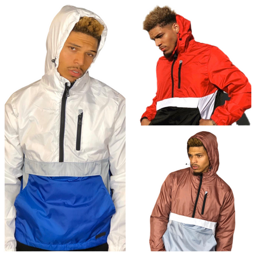 Windbreaker Pullover Jacket (Lightweight)