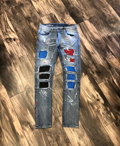 Paint Splatter (Ripped) Jeans