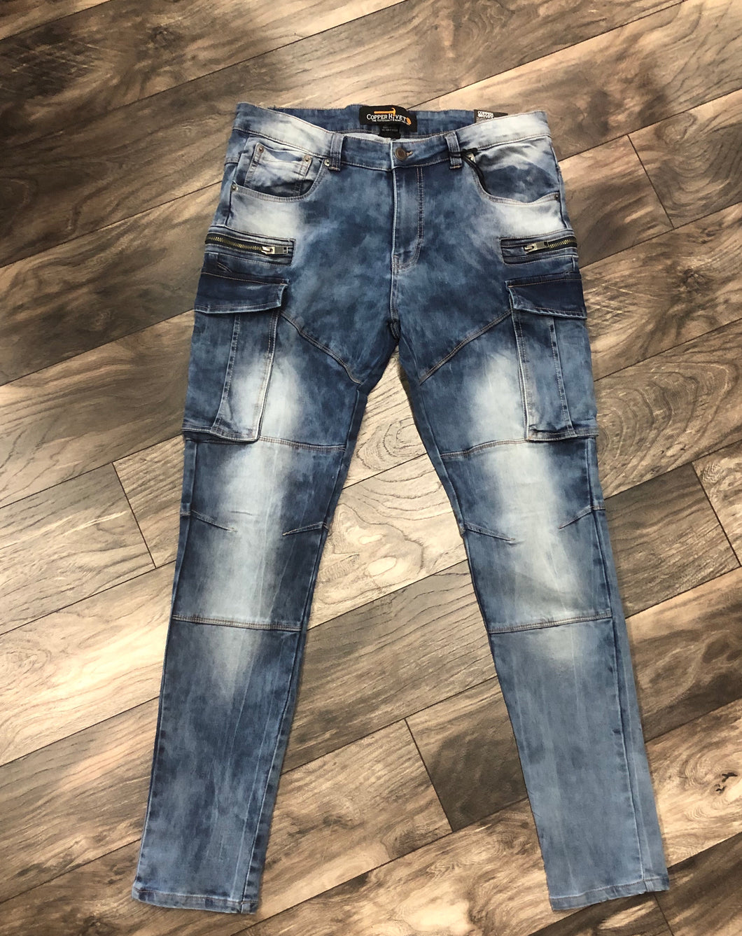 Jeans w/Front Side Pockets (Slim Fit)